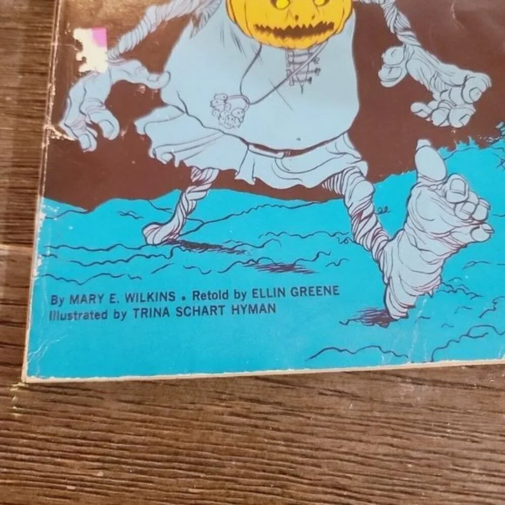 Vintage 70s The Pumpkin Giant by Mary E. Wilkins Picture Book Halloween